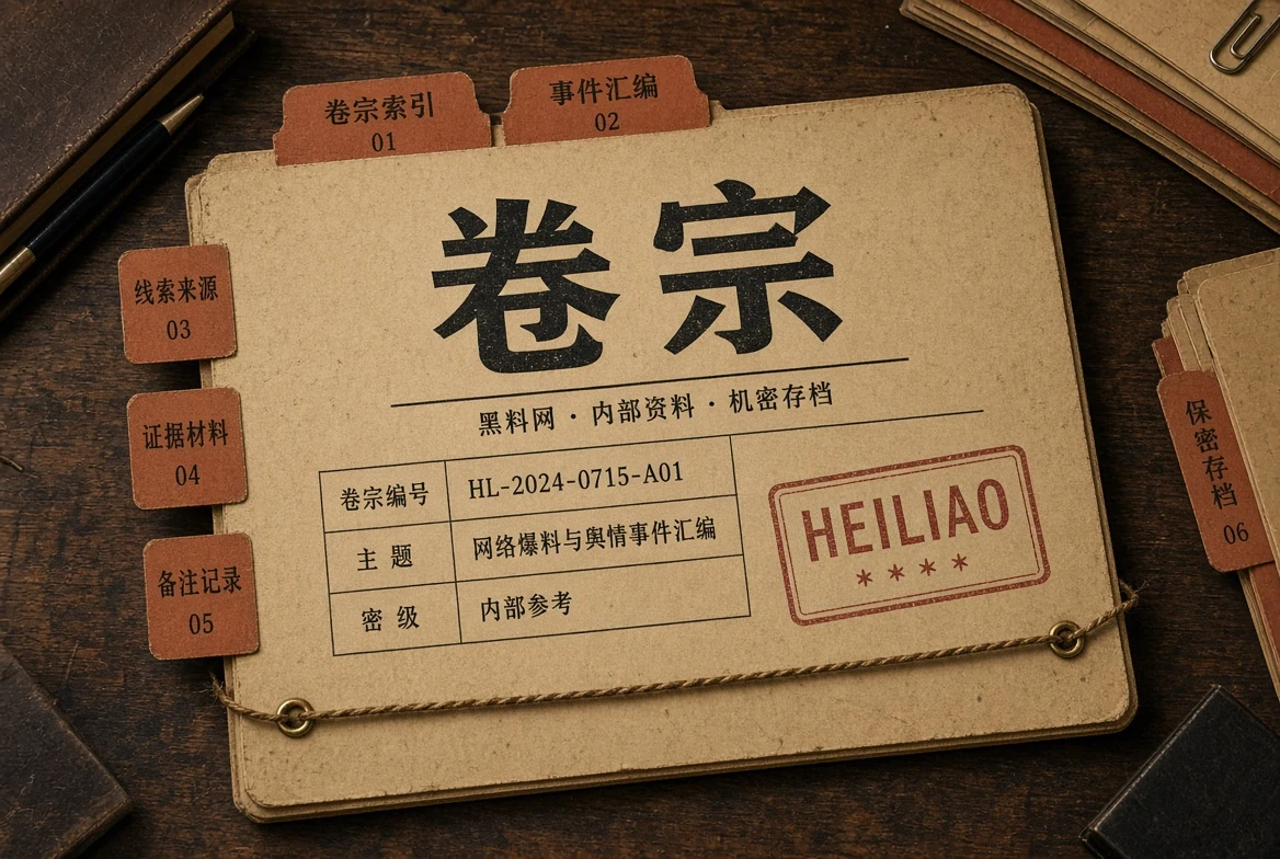 公开资料卷宗封面